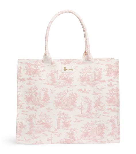 harrods pink toile